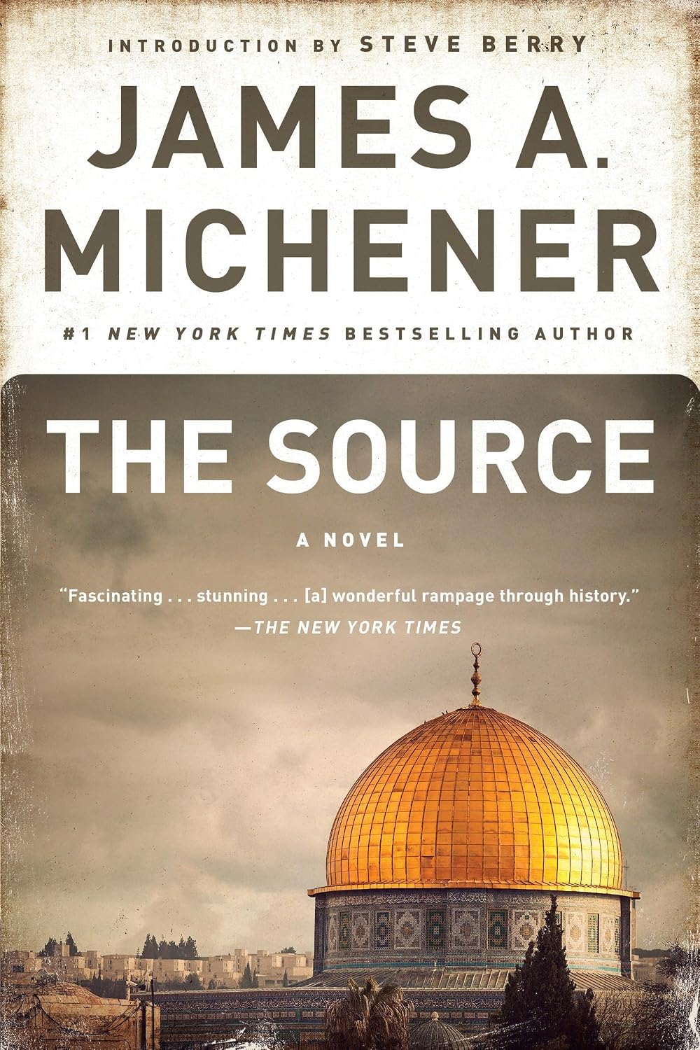 Detalle de The Source: A Novel by James A. Michener, Paperback, 1,104 Pages