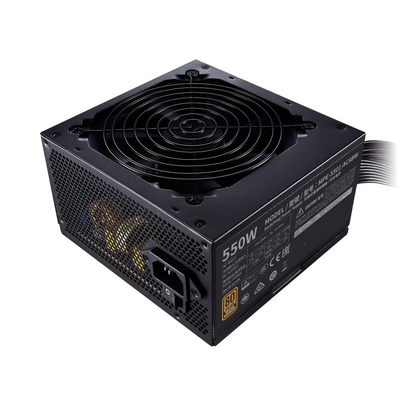 Detalle 2 de Cooler Master MWE 550 Bronze V2 550W fuente de PC