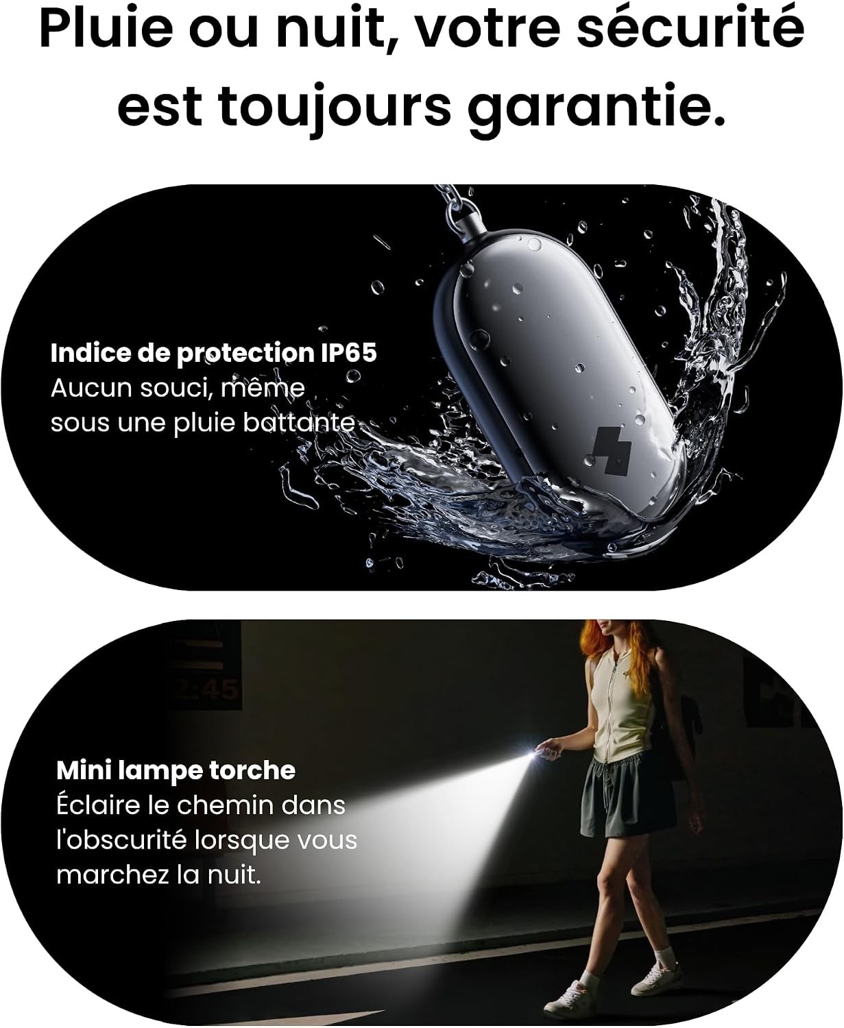 Detalle 2 de SwitchBot Alarme de Sécurité 130 dB 🔔