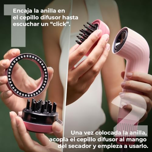 Thumbnail 10 de Cecotec Secador de Pelo Compacto IoniCare Dry&Keratin 1200W Brushless Rosa