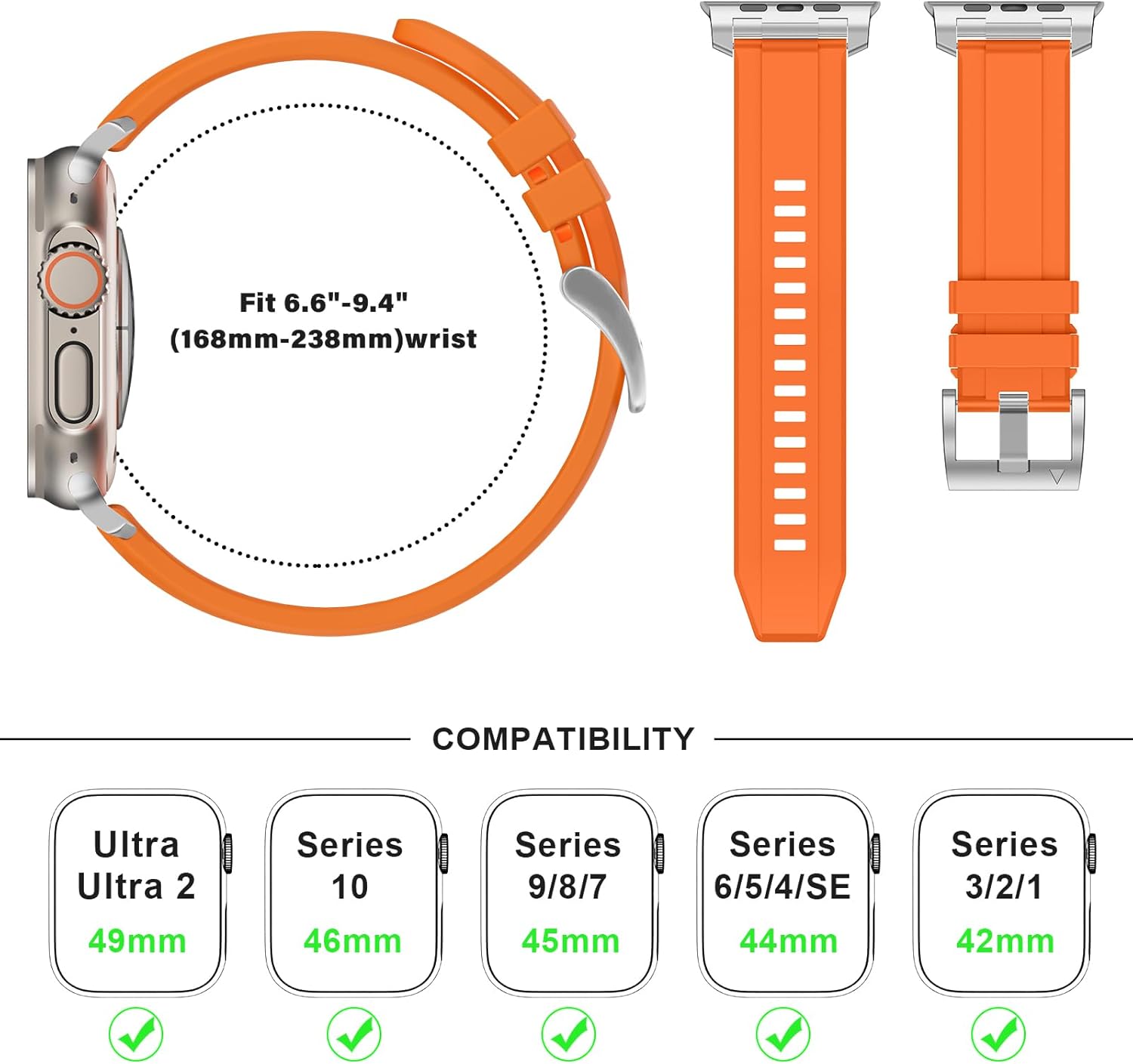 Thumbnail 2 de Anlinser Apple Watch sport strap 49mm