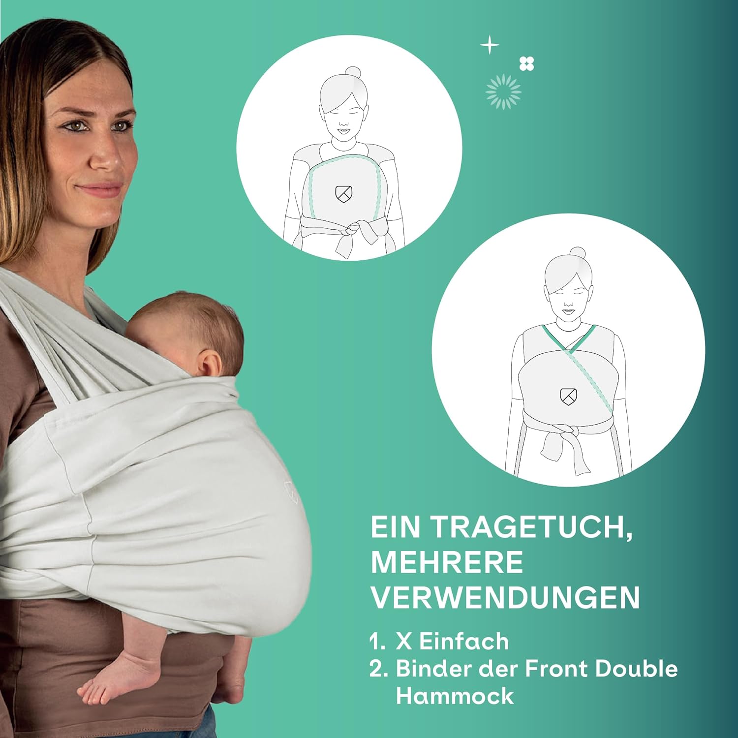 Detalle 2 de Koala Babycare Babytragetuch 15 kg