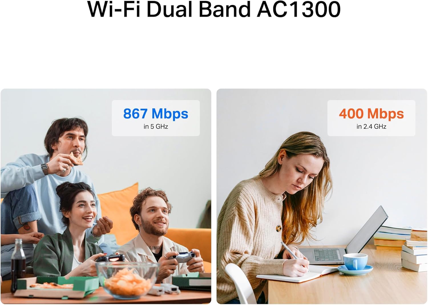 Thumbnail 5 de Mercusys TP-Link MA32H chiavetta Wi‑Fi USB AC1300 2 antenne