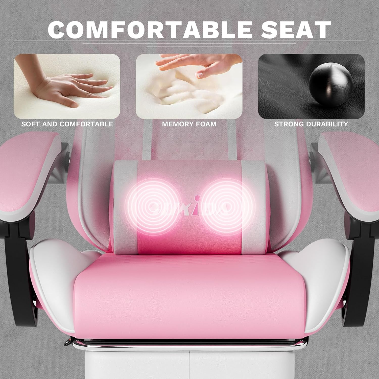 Thumbnail 6 de SUKIDA Gaming Chair with footrest, 90°-135°