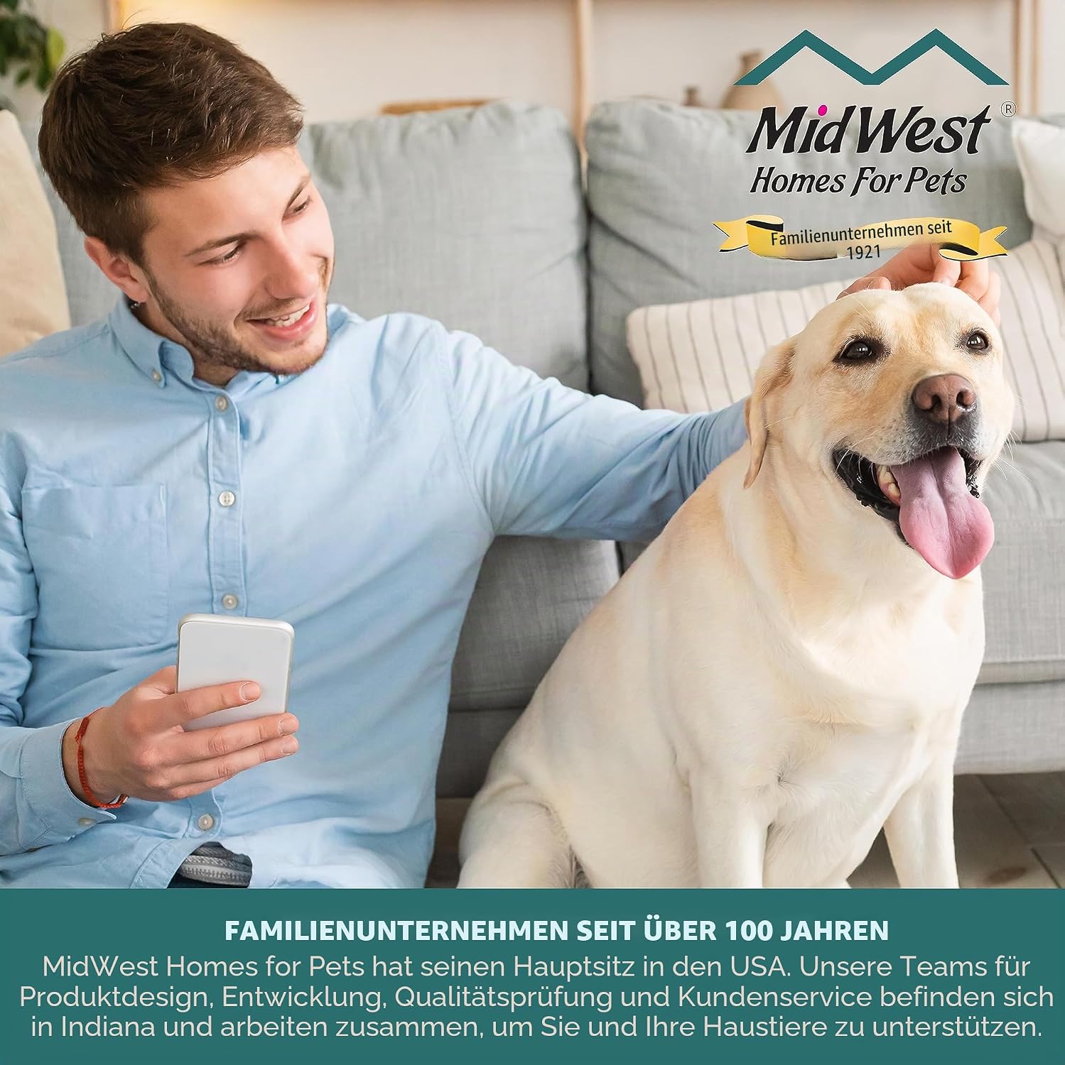Thumbnail 6 de MidWest CVR36T-BR Hundebox-Abdeckung 91 cm
