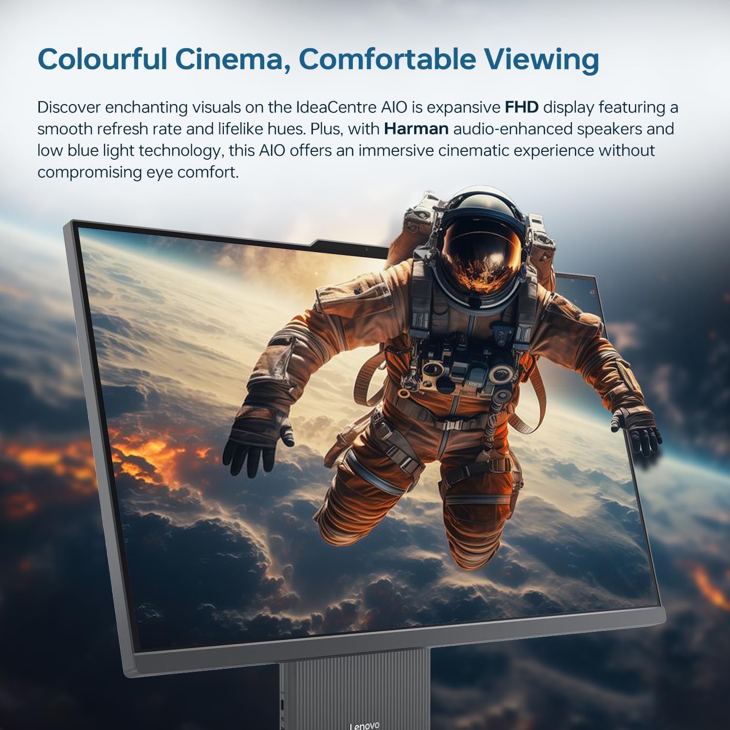 Detalle 2 de Lenovo all-in-one desktop, 27-inch