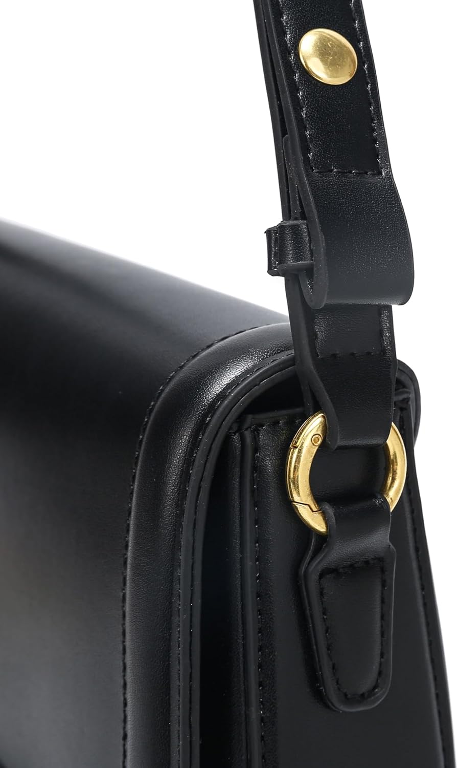 Detalle 2 de JOLLQUE Crescent Shoulder Bag for Women – Small Leather Dumpling Crossbody