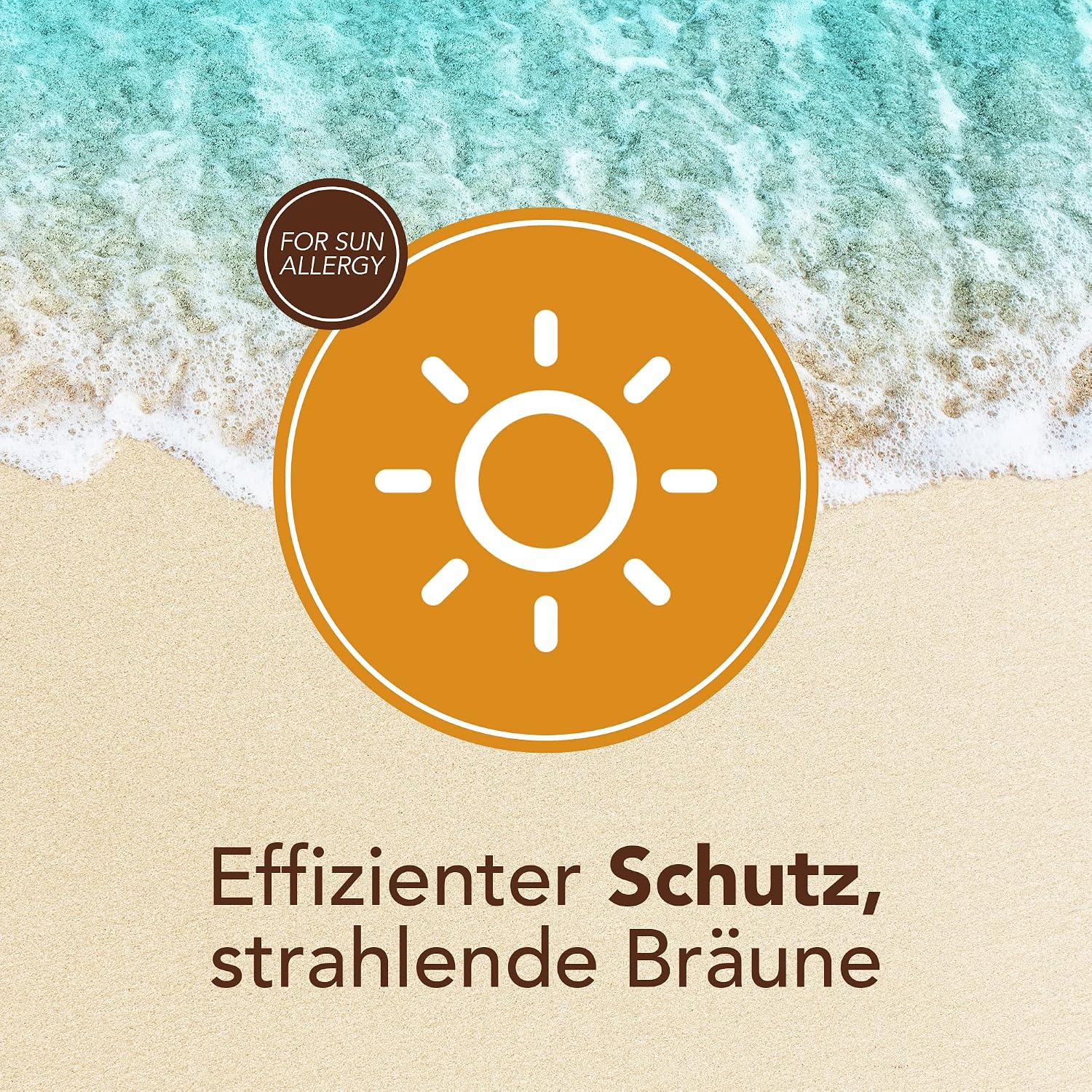 Detalle 2 de PIZ BUIN Allergy Gesichtscreme LSF 50+ – wasserfeste Sonnencreme für empfindliche Haut & Allergiker (50 ml)
