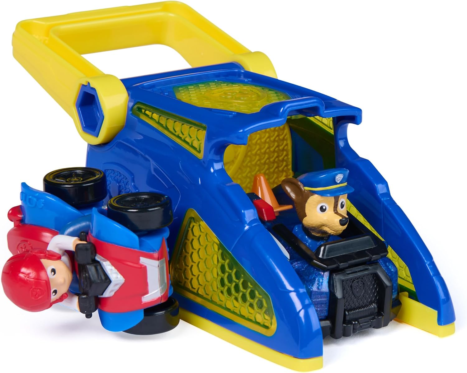 Detalle de Paw Patrol Chase Pup Squad Launchers with Ryder Vehicle 2-Pack