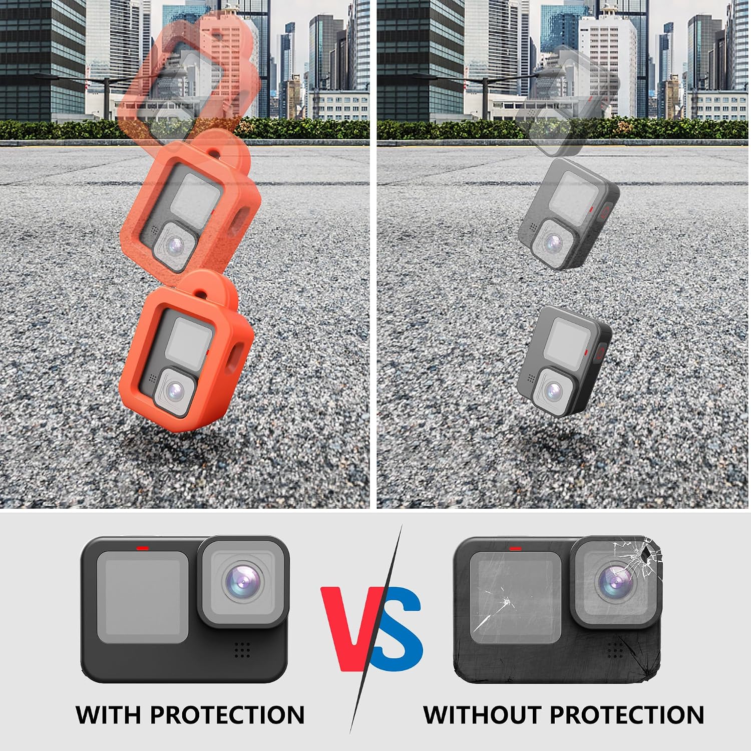 Thumbnail 5 de Floaty Case for GoPro Hero 13 Foam float 1 handle