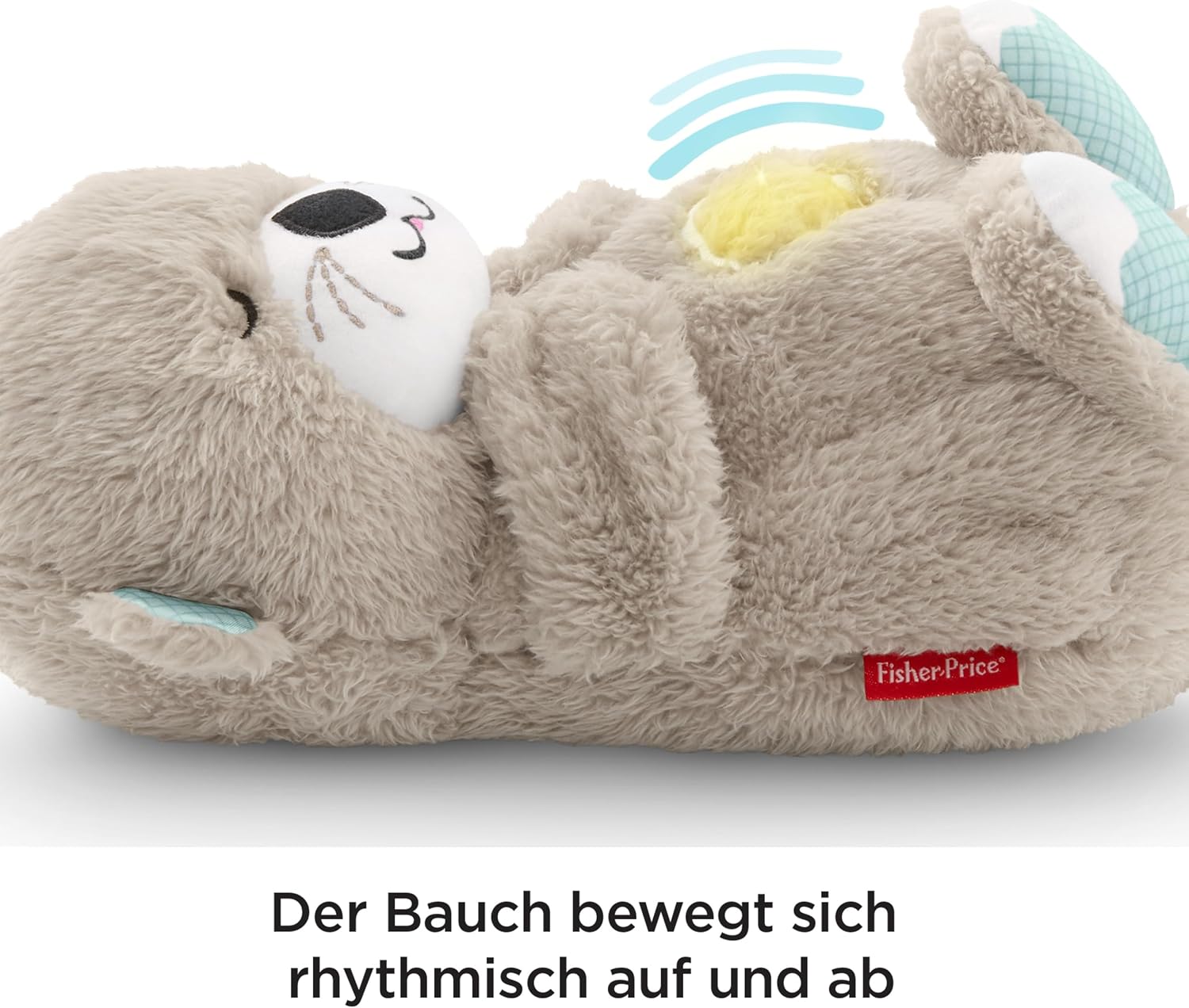 Thumbnail 2 de Fisher-Price Schlummer Otter mit Atembewegung und Musik 🐾