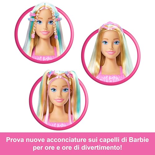 Thumbnail 3 de Barbie Styling Head Deluxe: testa pettinabile con oltre 20 accessori per acconciature