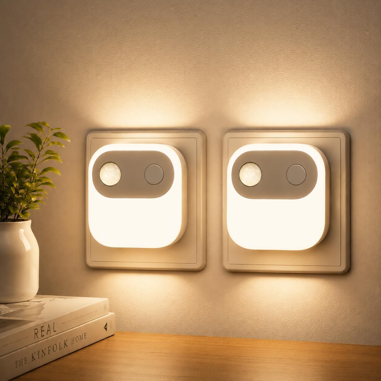 Detalle de Emeritpro Nachtlicht Steckdose 3000K