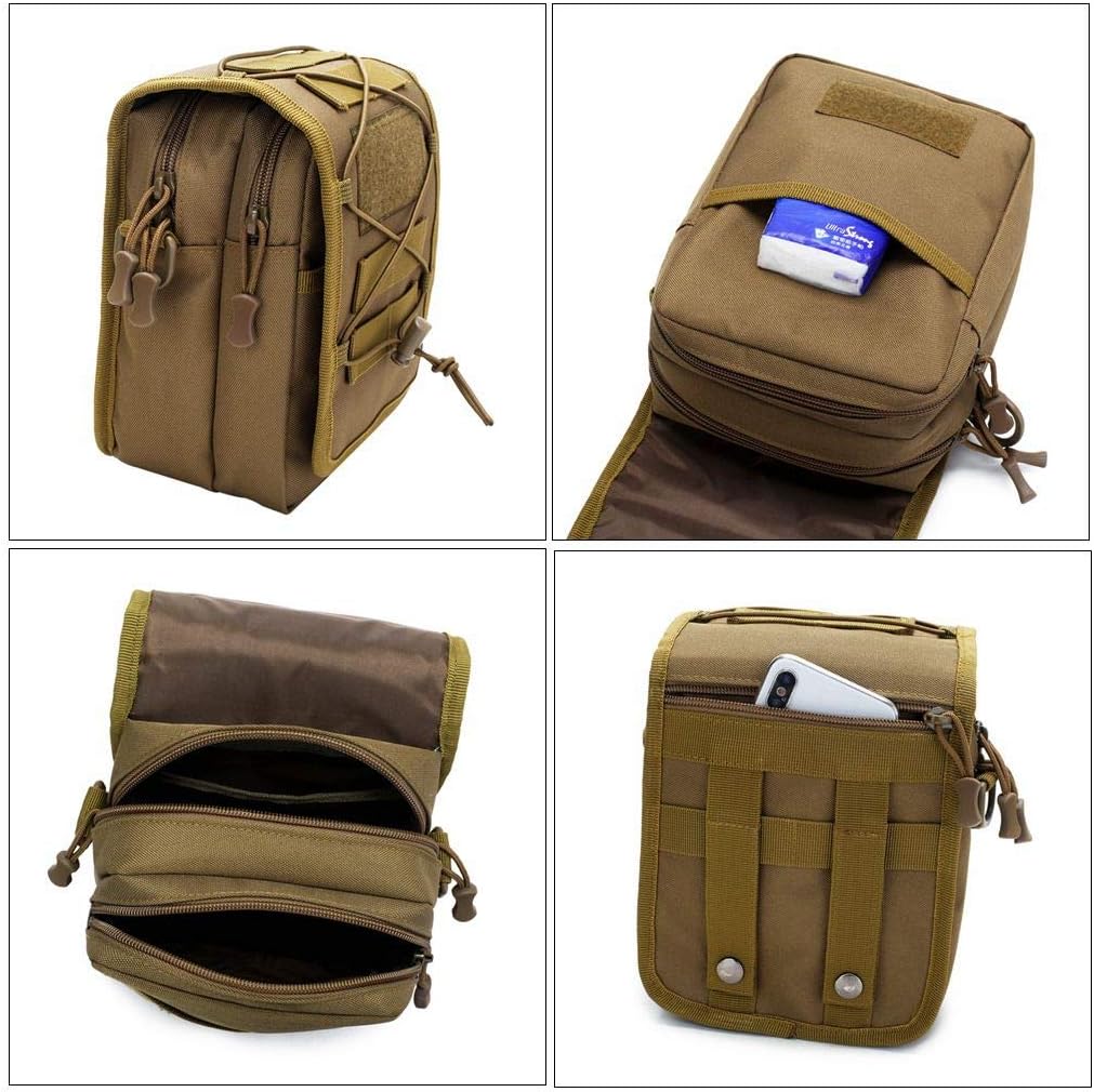 Detalle de HUNTVP Messenger Bag Tactical Cross Body Bag for Men and Women