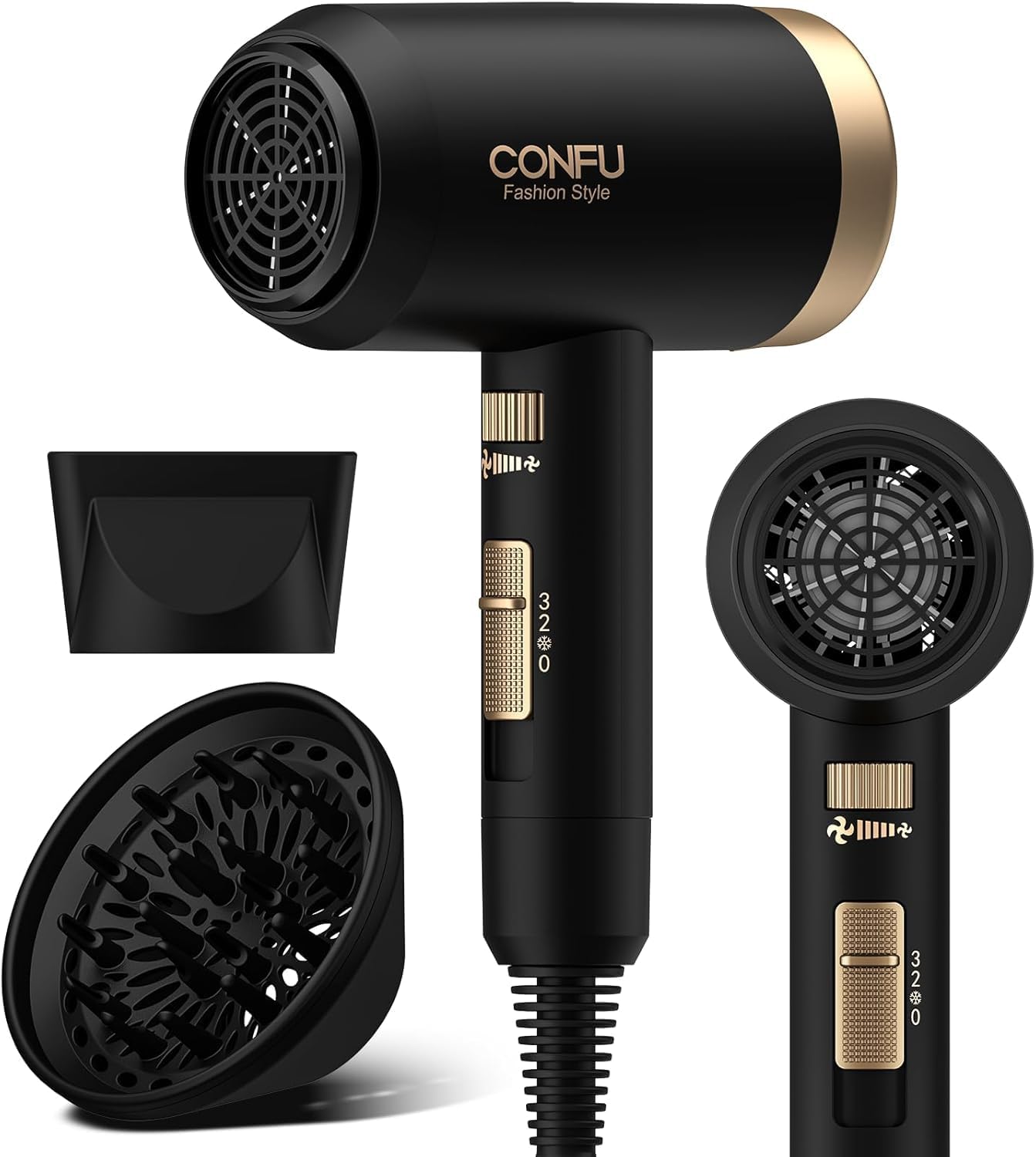 Detalle de CONFU 21000PRM Hair Dryer 1600W