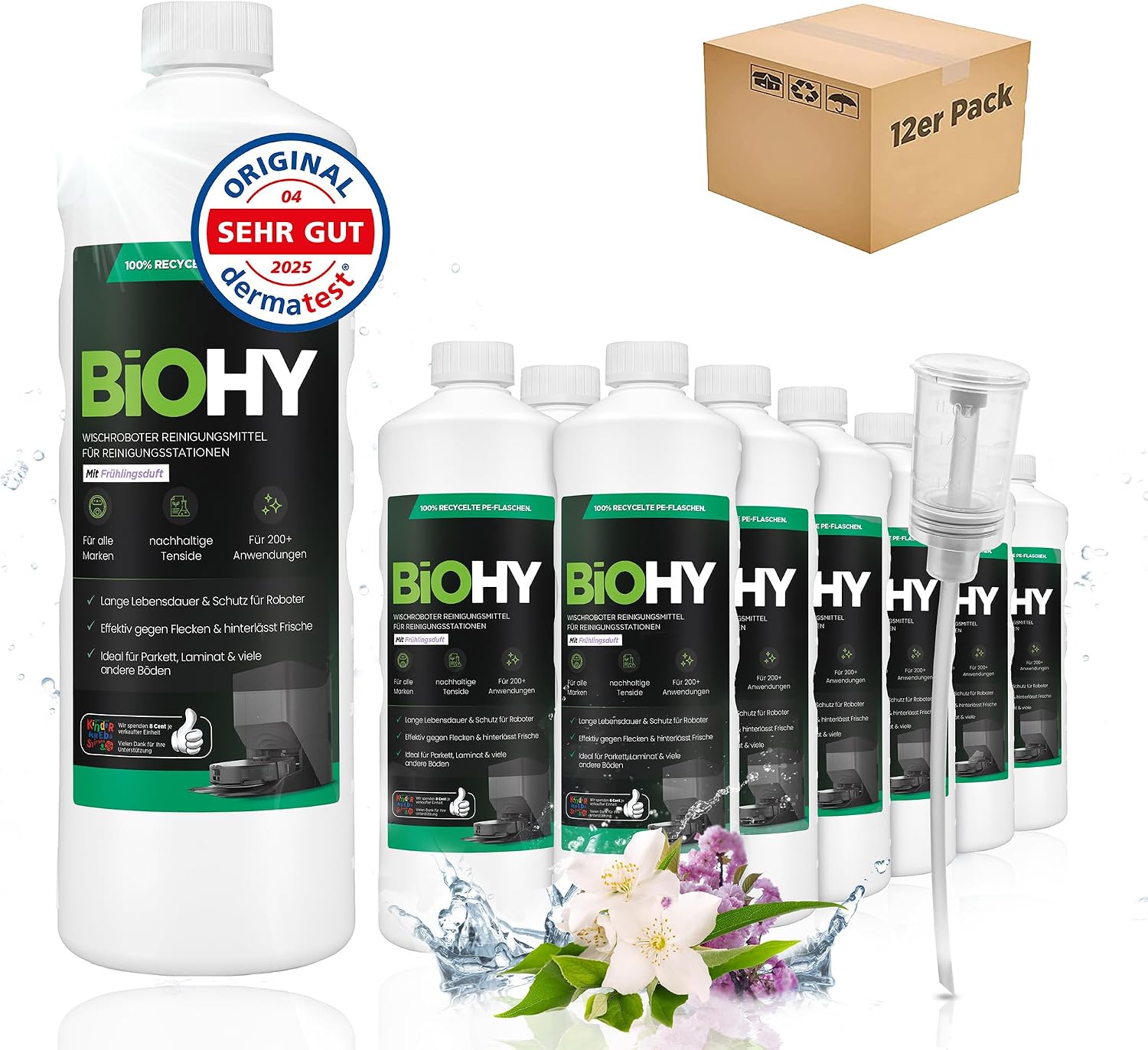 Thumbnail 6 de BiOHY Detersivo per pavimenti 2×1 l concentrato