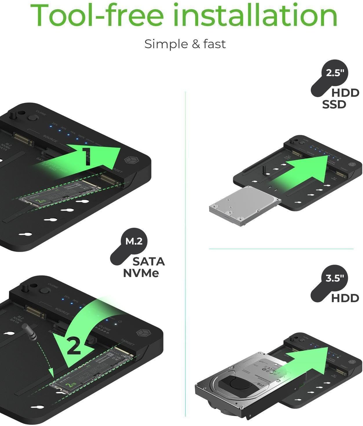 Thumbnail 1 de ICY BOX IB-2913MCL-C31 Docking Station