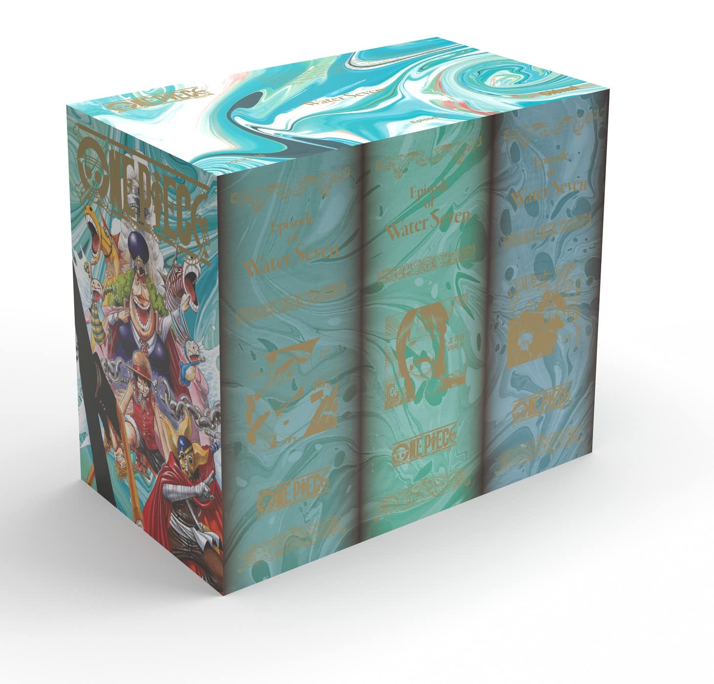 Detalle de Water Seven Episode 4: coffret met 13 mangadelen en 1.586 pagina’s