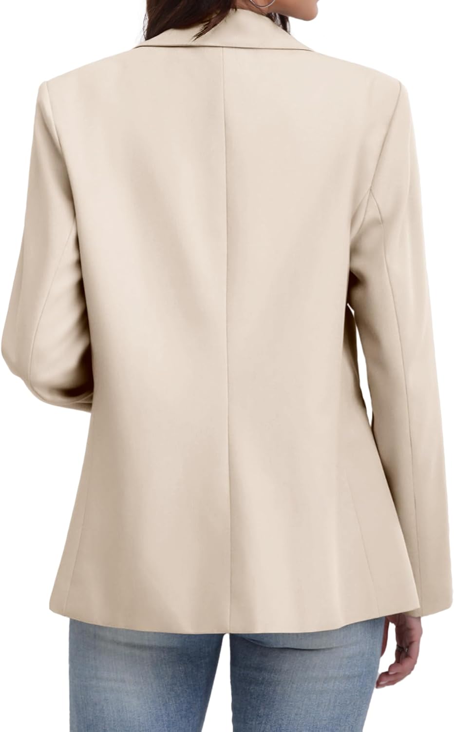 Detalle 2 de ELLEVEN Women’s Business Casual Lightweight Blazer with Slim Fit & Pockets