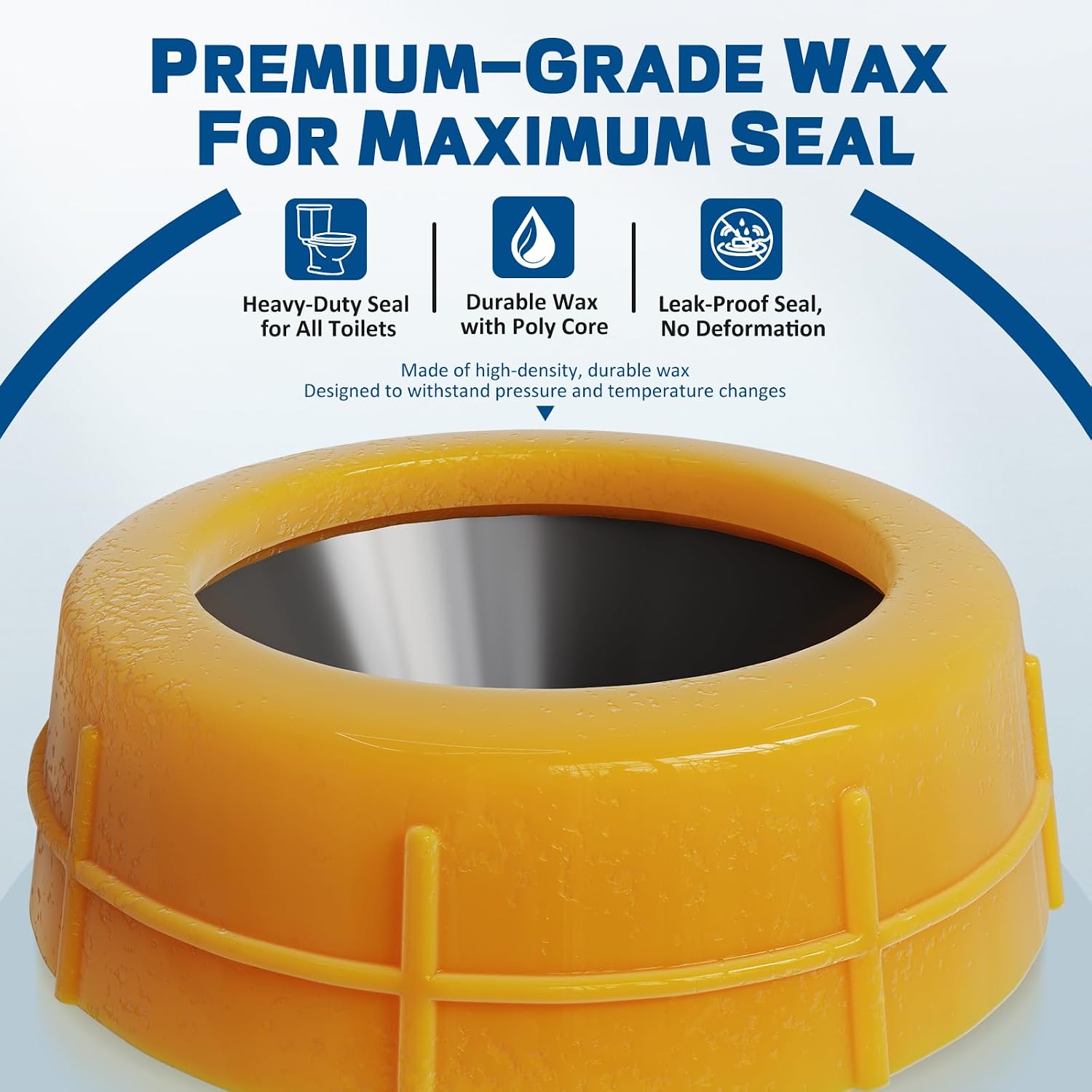 Thumbnail 6 de NEEXAN Toilet Wax Ring Kit for 3- and 4-Inch Pipes