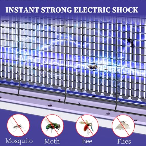 Thumbnail 3 de PALONE Lámpara Antimosquitos 3200V USB — Mata Mosquitos Eléctrico 2 UV LED para Pared con Colgante