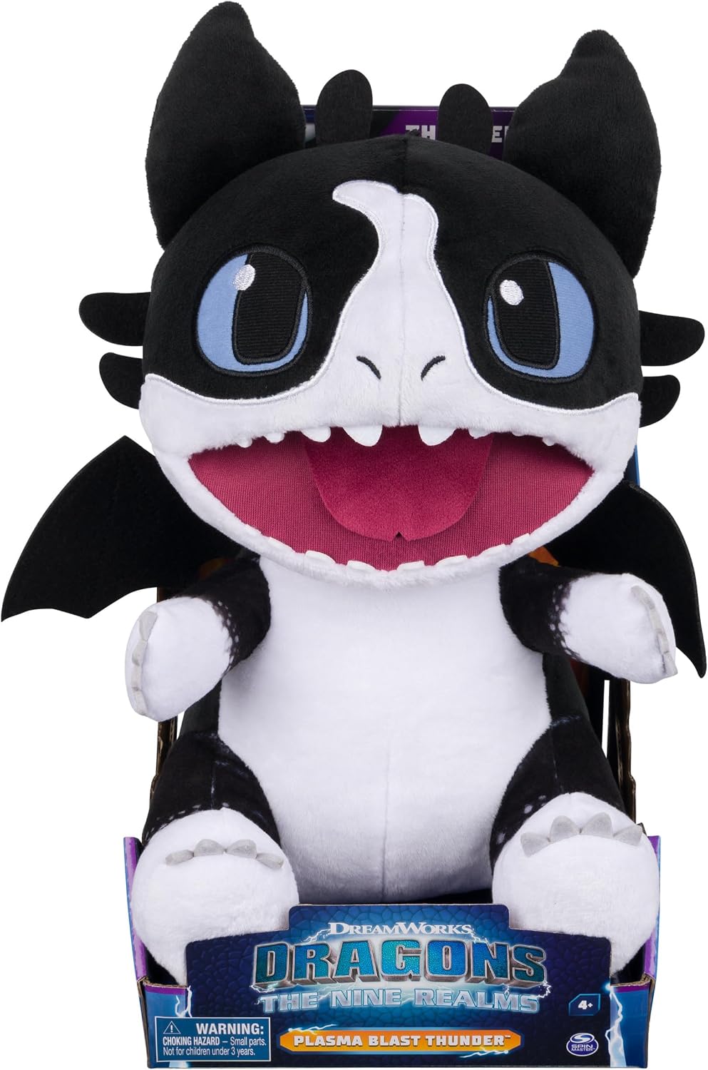 Detalle de How To Train Your Dragon 6064862 Thunder Plush with Plasma Beam Function