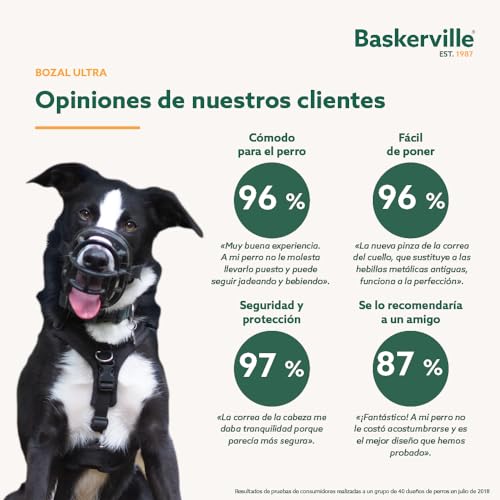 Thumbnail 8 de THE COMPANY OF ANIMA Baskerville Ultra Muselière pour chien, 3 colley