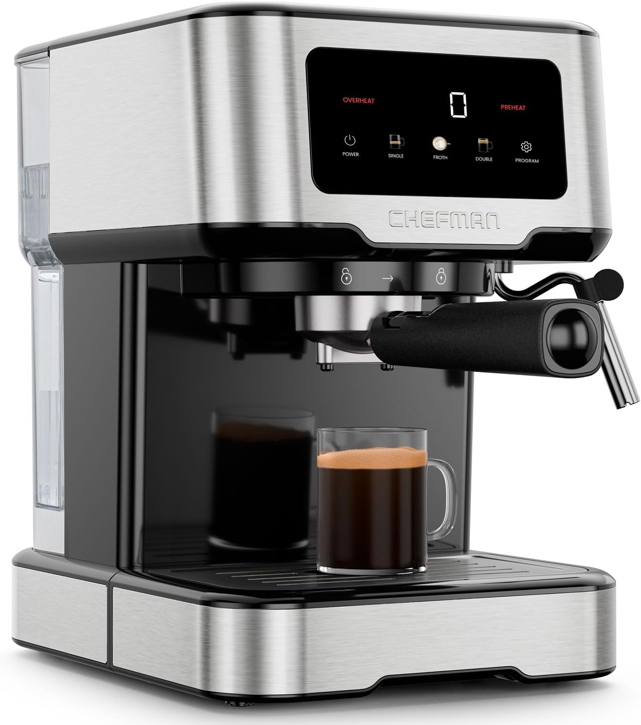 Detalle de Chefman CraftBrew Espresso Machine 1.5L