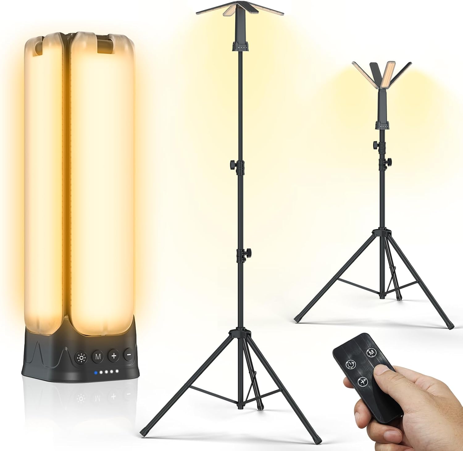 Thumbnail 6 de Telescopic Camping Lights Rechargeable 14000 mAh LED Multifunction Magnetic Lanterns