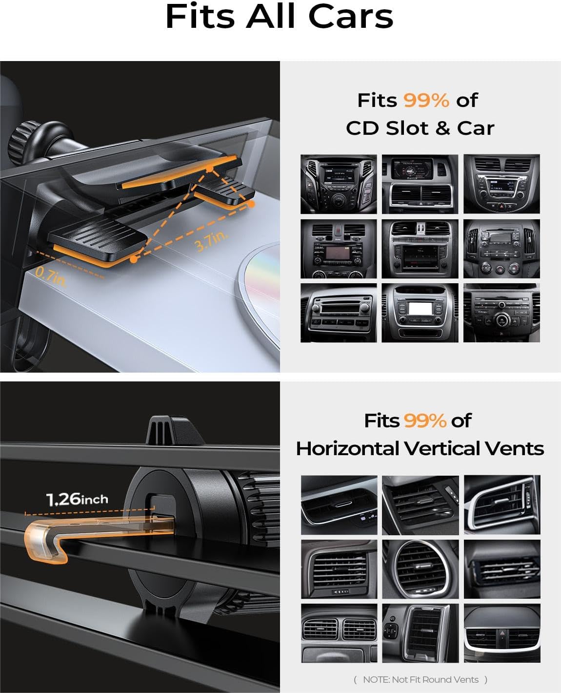 Thumbnail 5 de LISEN CD Phone Holder Adjustable 360°