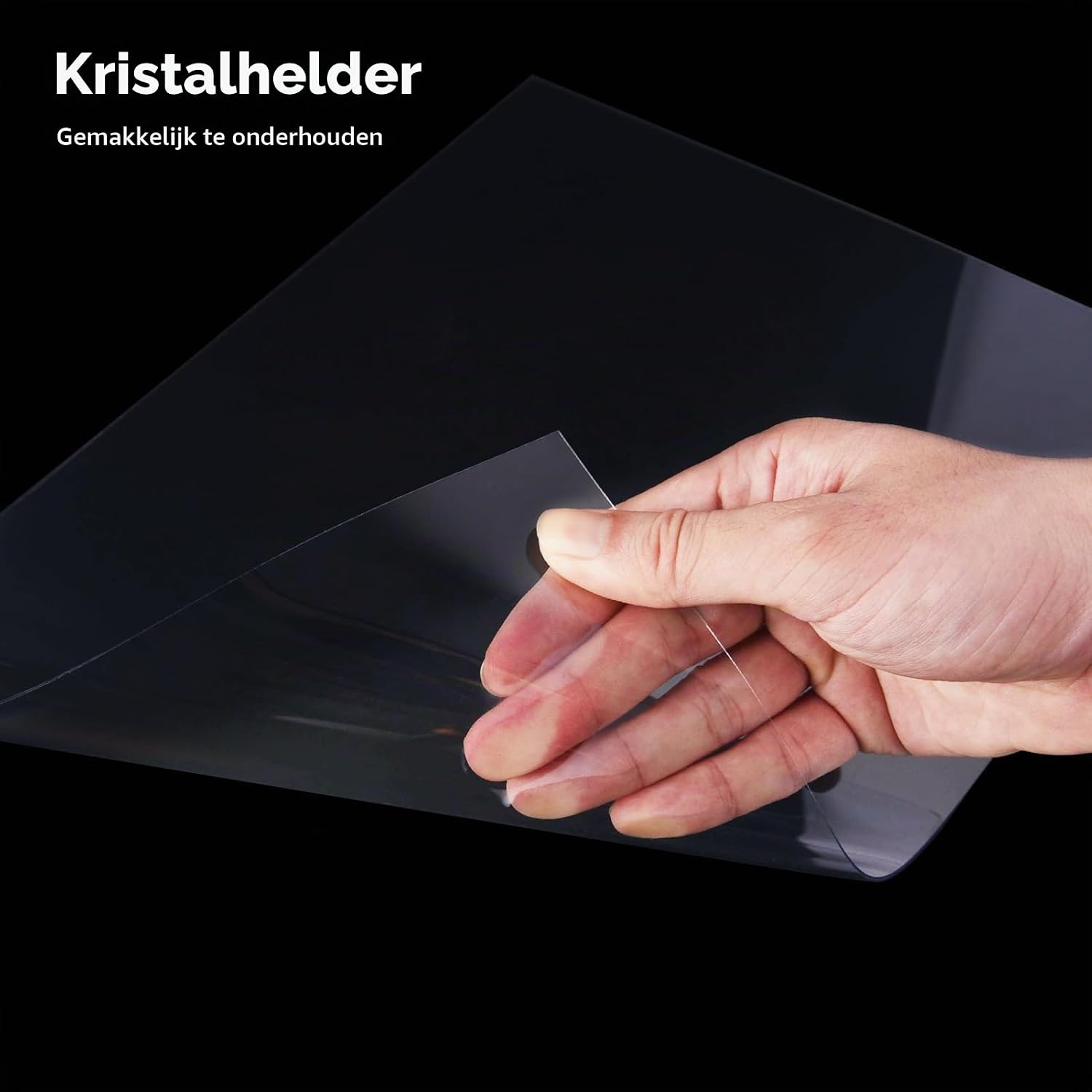 Detalle de Art3d A25lk002NA05 flexibele transparante PET-platen, 5 stuks, 35,5 x 28 cm