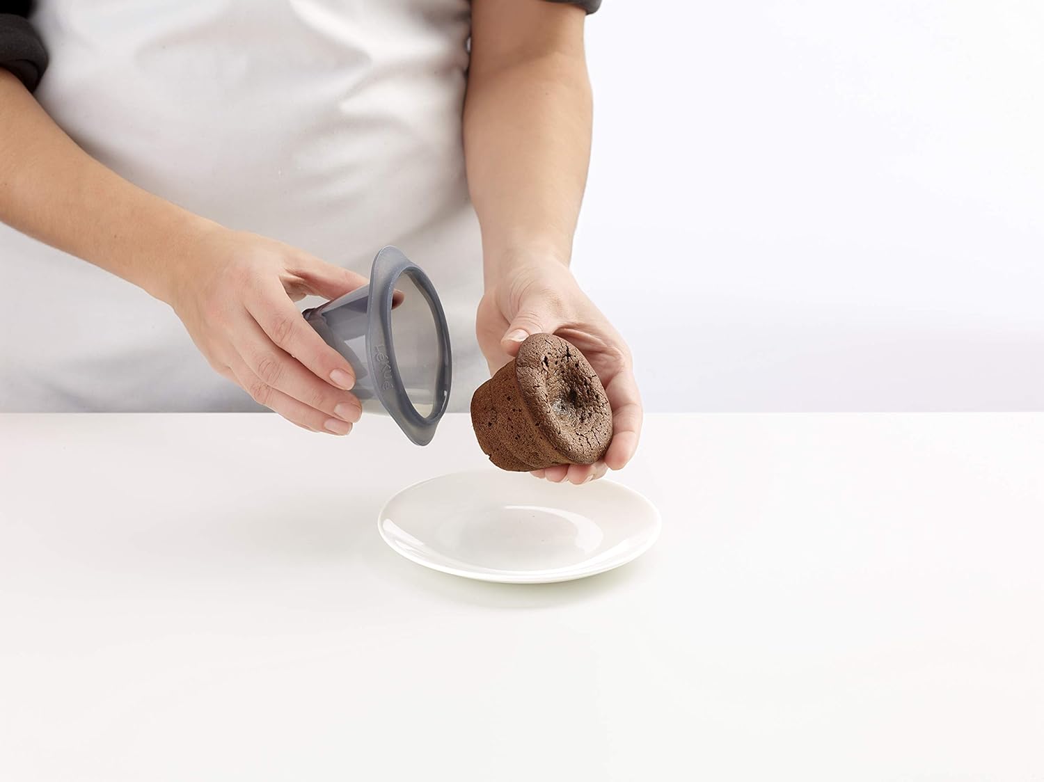 Thumbnail 3 de Lékué Set de 6 Moldes de Silicona para Coulant 🍫