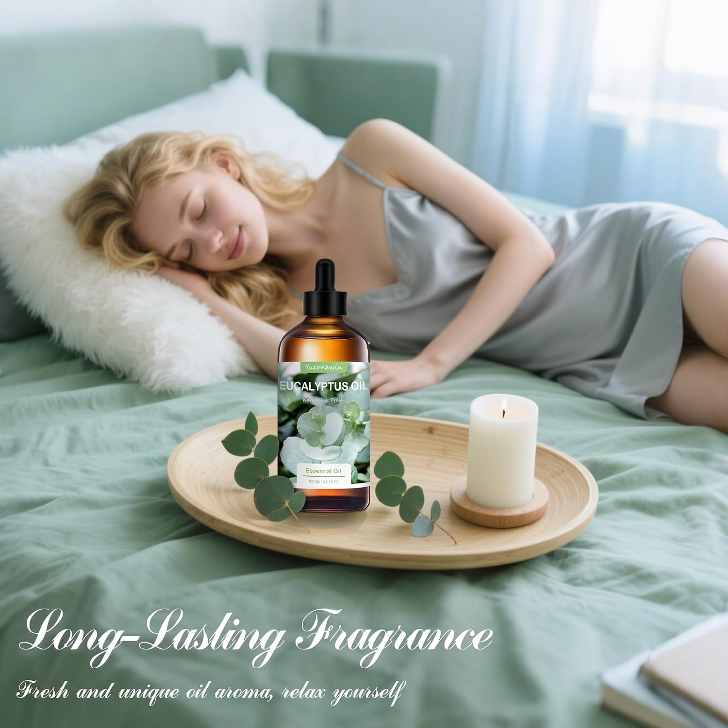 Detalle de Olio di eucalipto 100 ml per aromaterapia