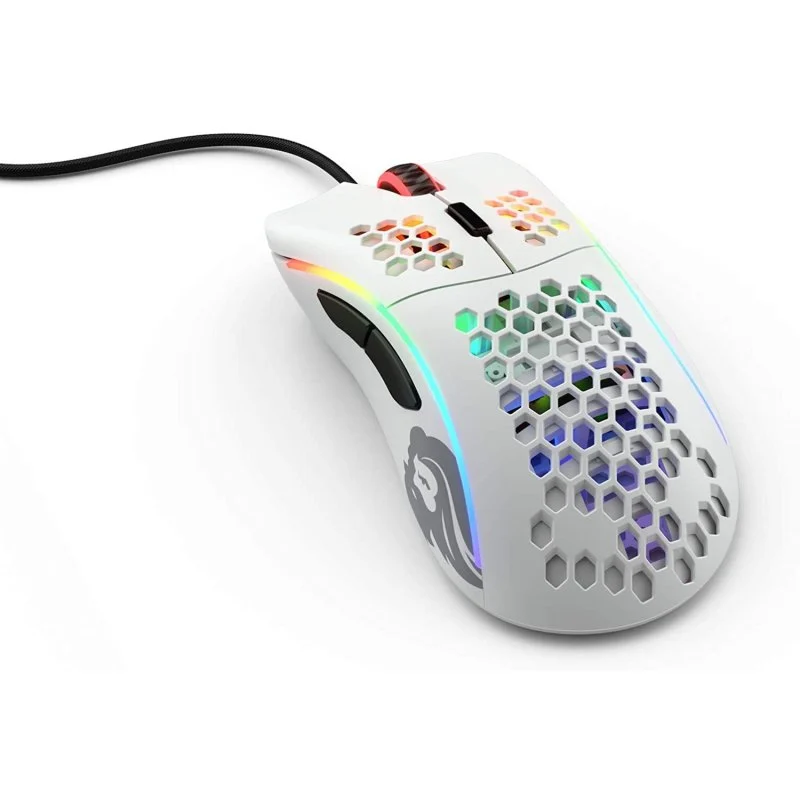 Detalle 2 de Glorious Model D Ratón gaming 12.000 DPI Blanco