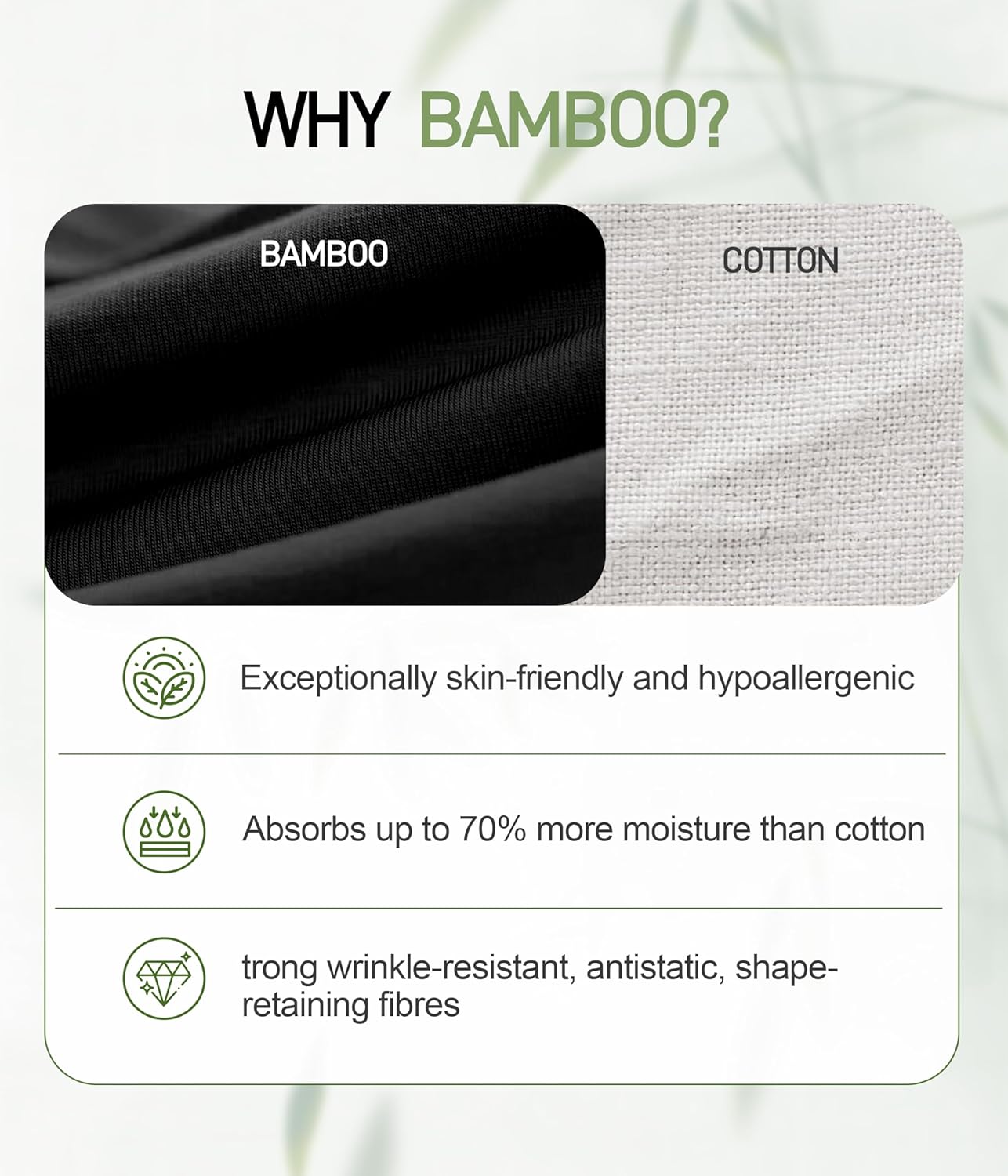 Thumbnail 2 de YESWEL Men’s Bamboo Boxers Multipack of 4 (no-itch labels, moisture-wicking, open fly) — M-3XL
