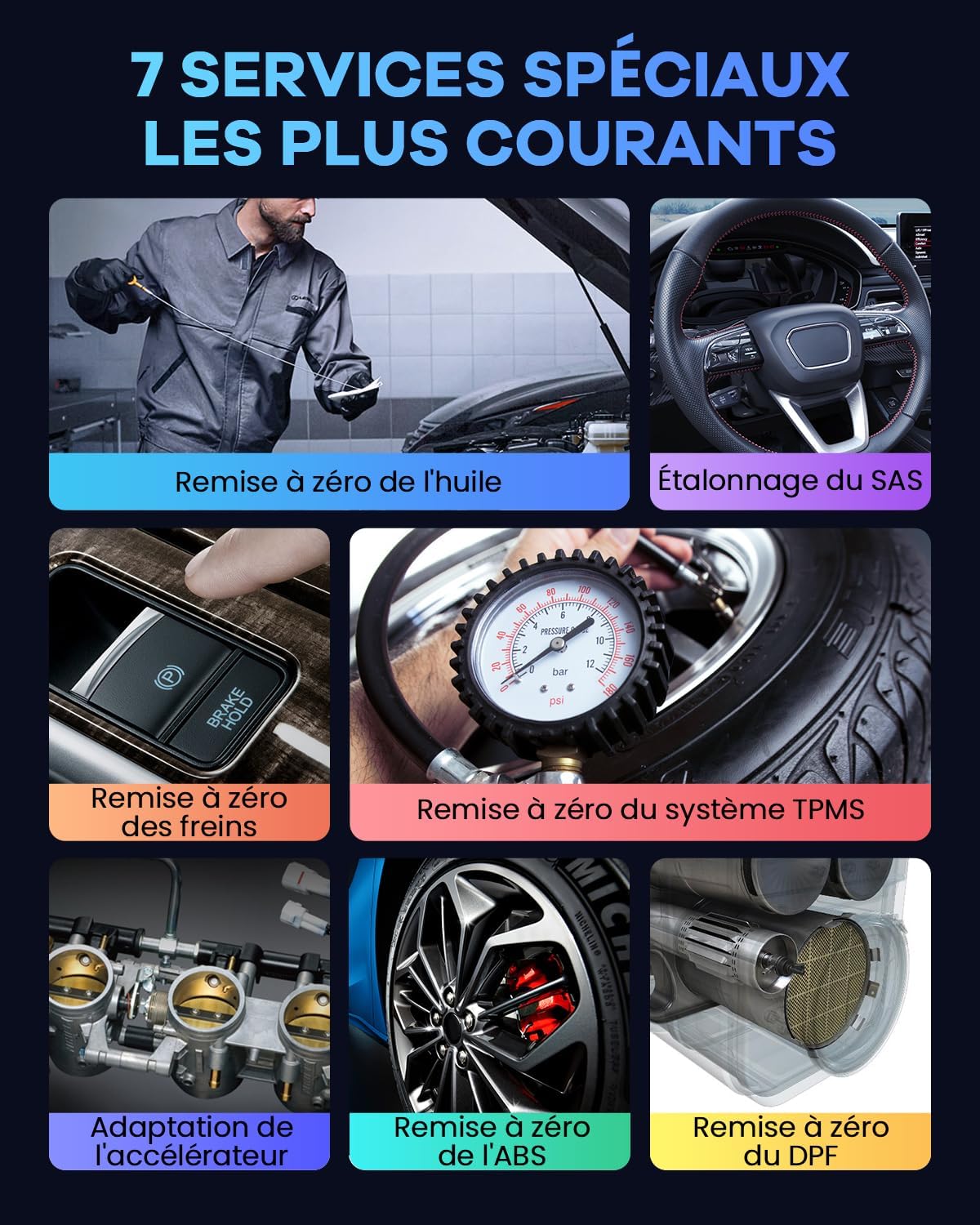 Thumbnail 3 de mucar CS6 Lecteur OBDII Diagnostic Auto