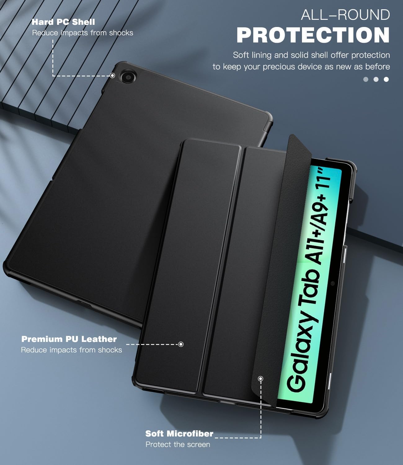 Thumbnail 5 de TiMOVO Case for Samsung Galaxy Tab A11+ 11-inch