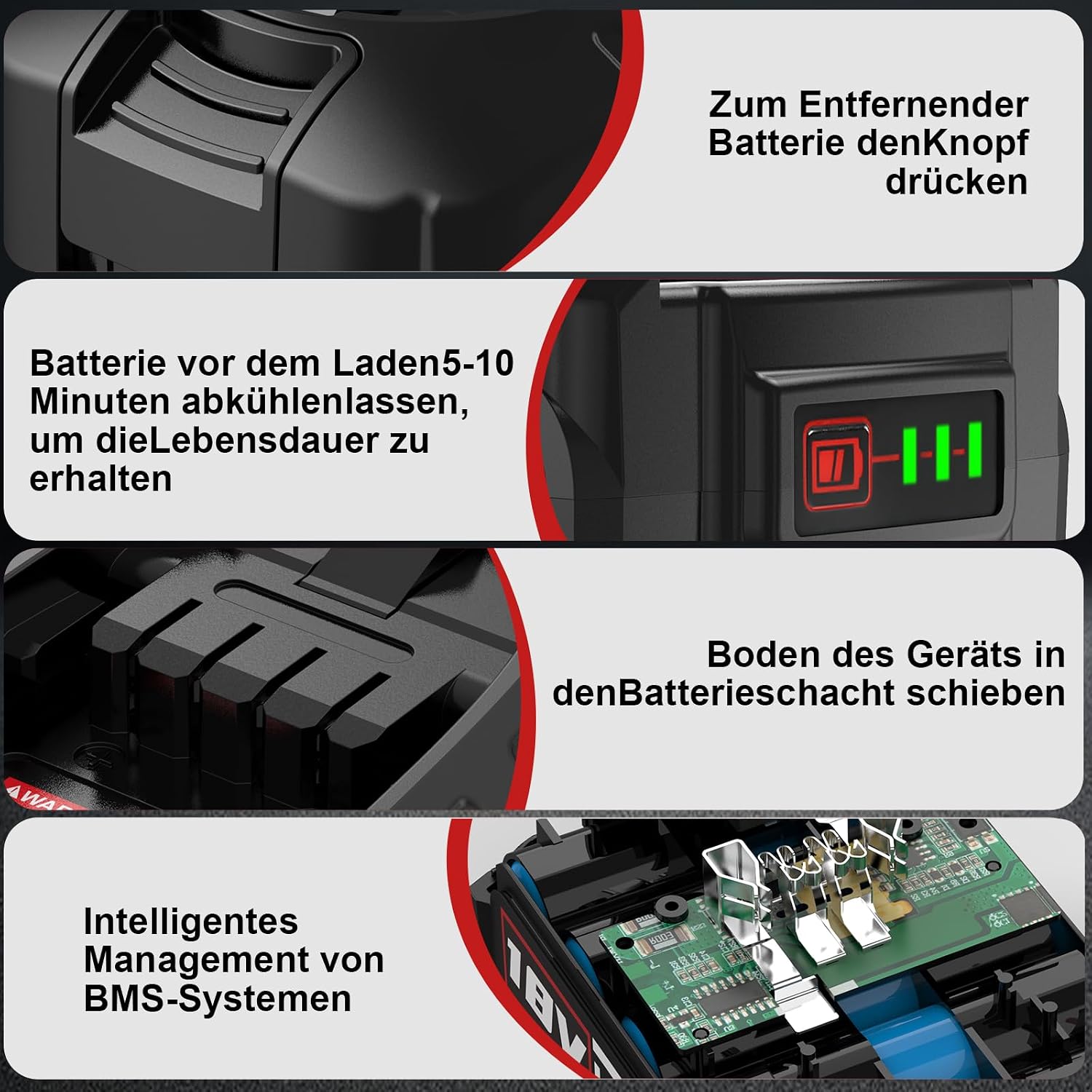 Thumbnail 5 de Ersatz Akku 5,0 Ah für Bosch