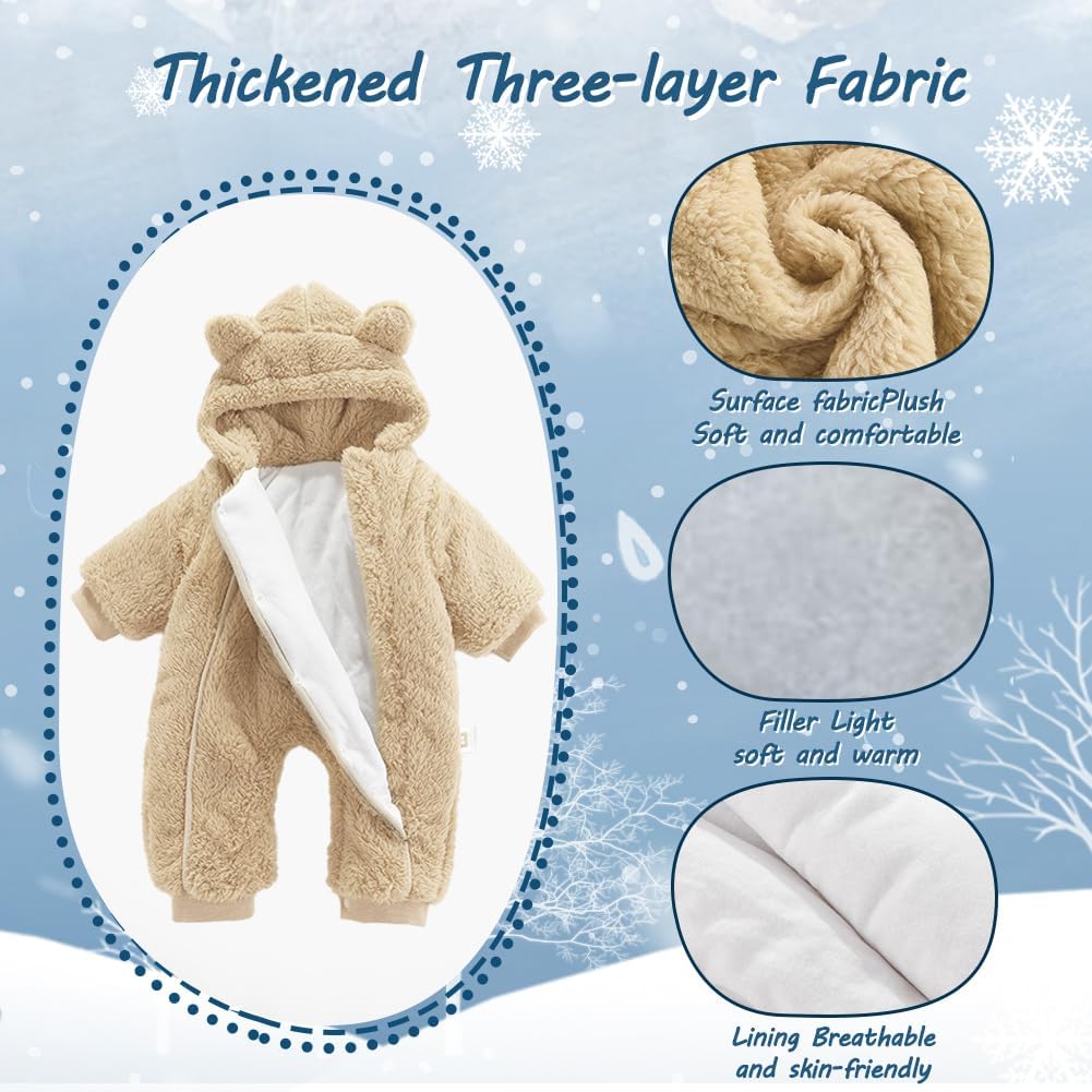 Thumbnail 6 de AiWMGL Baby Fleece Jumpsuit
