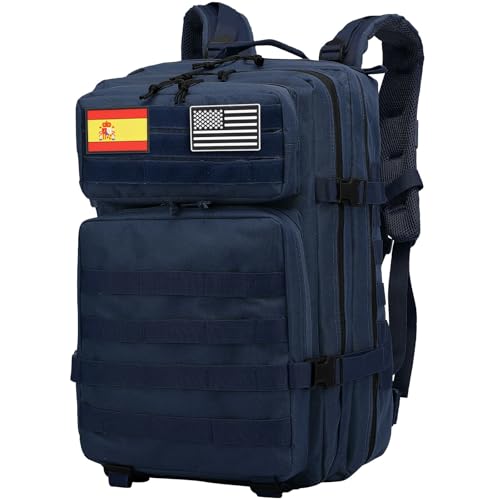 Detalle de Delgeo Mochila Táctica 45L Militar: gran capacidad, MOLLE y diseño impermeable para outdoor