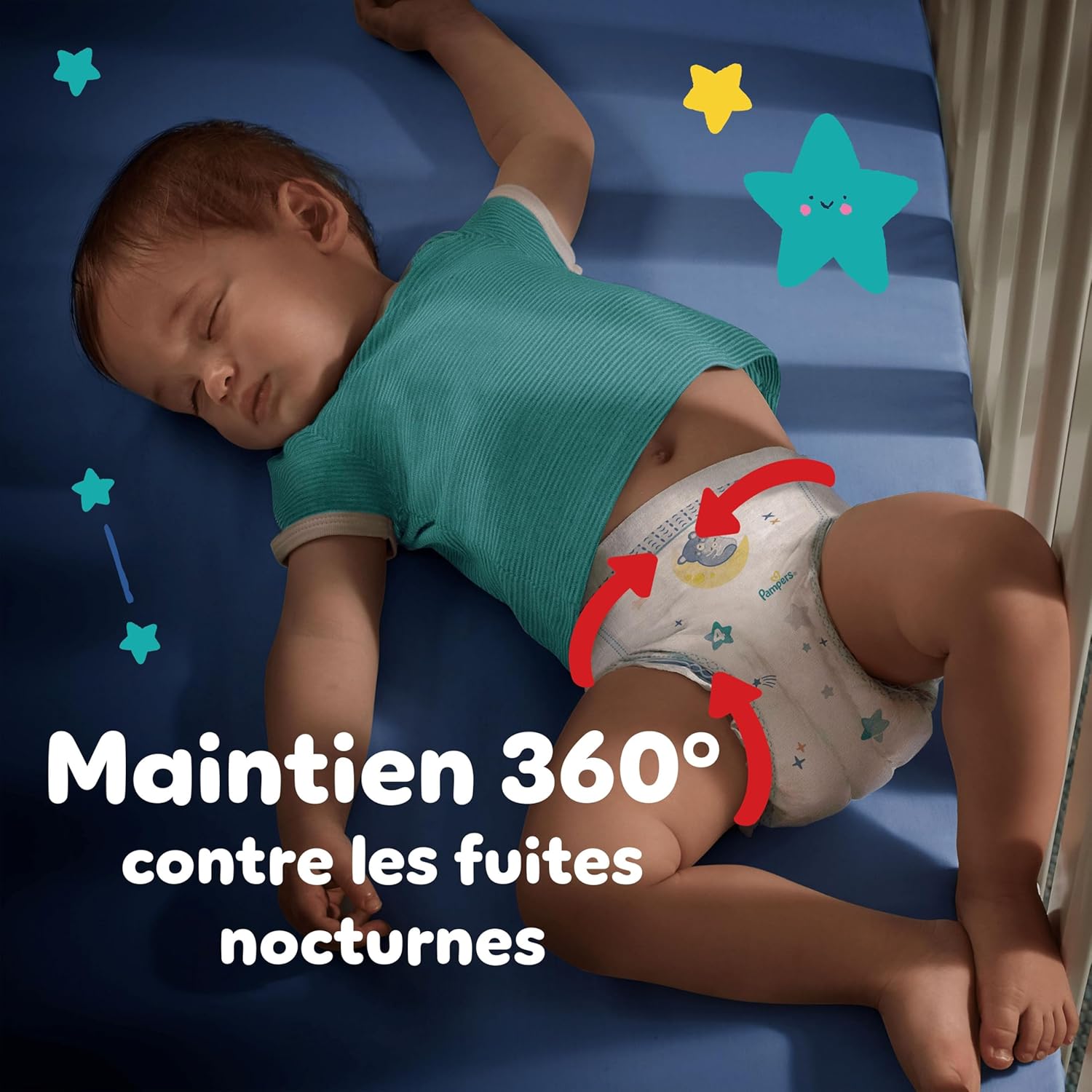 Thumbnail 4 de Pampers Night Pants 138 couches-culottes đ¶