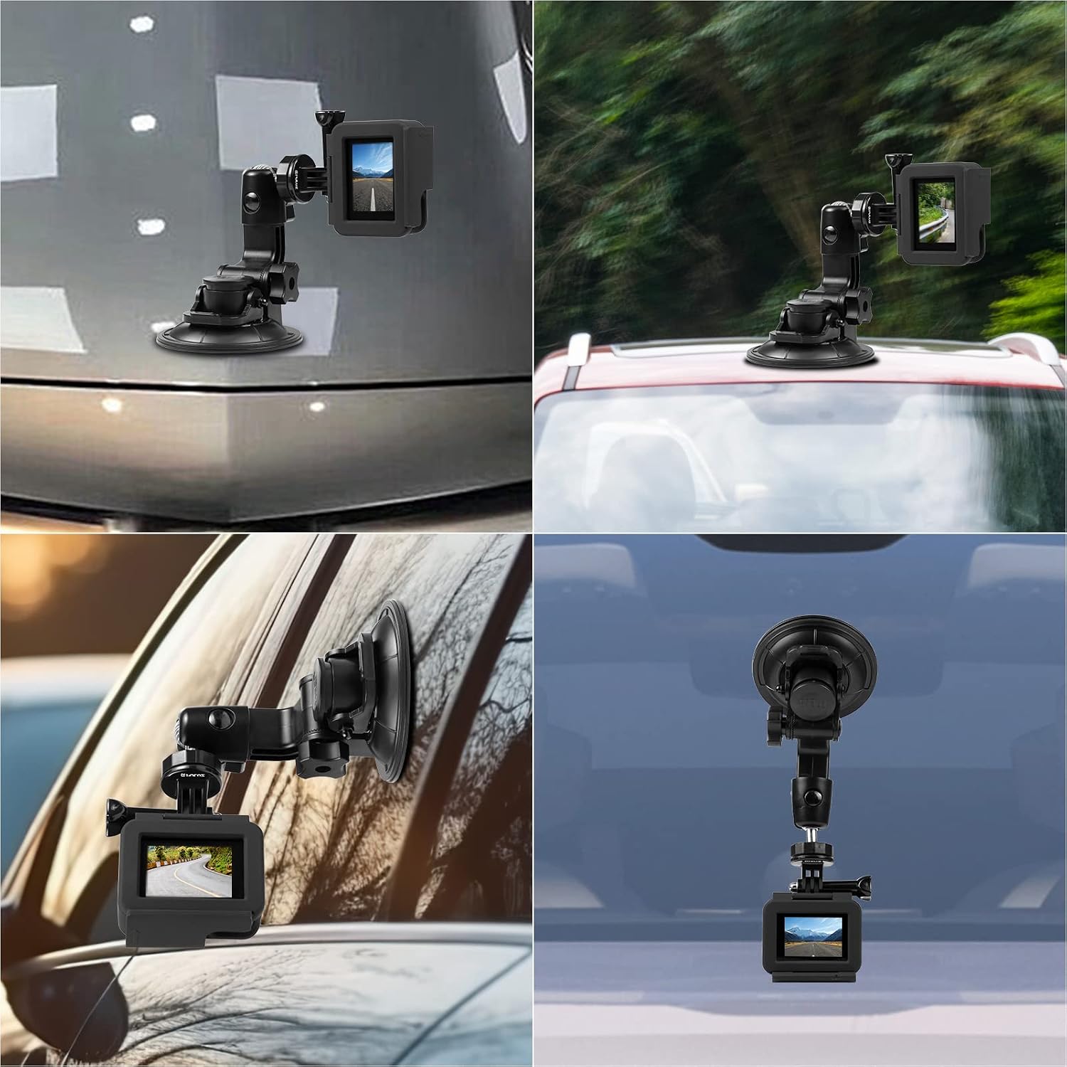 Thumbnail 6 de PULUZ Saugnapf-Kfz-Halterung GoPro/DJI Osmo Action