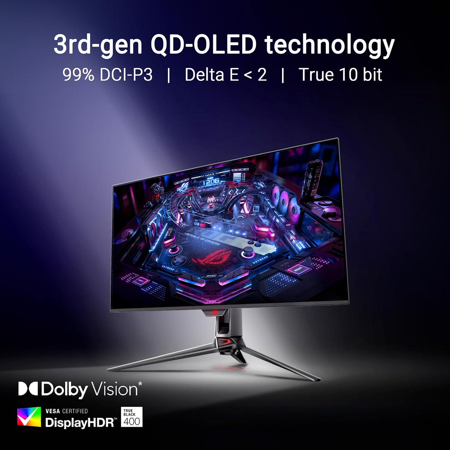 Detalle 2 de ASUS ROG Swift 32” 4K OLED Gaming Monitor (PG32UCDMR) Review