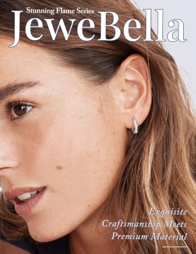 Detalle 2 de JeweBella Creolen aus 925er Silber