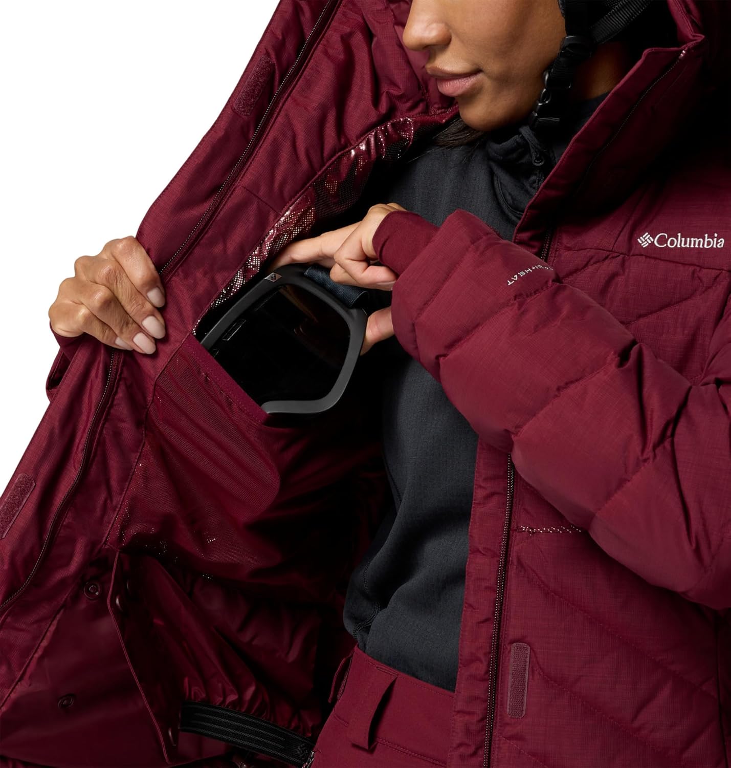 Thumbnail 2 de Columbia Lay D Down 5 Jacket Damen – XL, Rich Wine