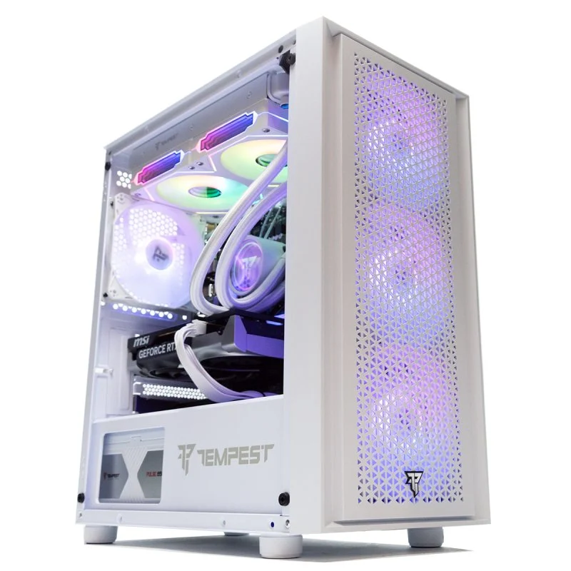 Detalle de PcCom Ready: Intel Core i7-14700KF, 32 GB, 2 TB SSD y RTX 5060 V2 en caja blanca