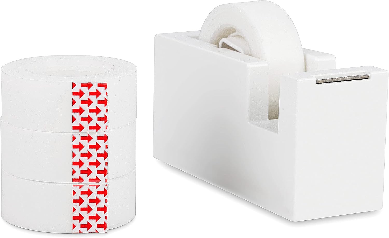 Detalle de Amazon Basics Klebeband matt – Nachfüll-Packung, 6 Rollen, 1,9 cm x 2540 cm, transluzent