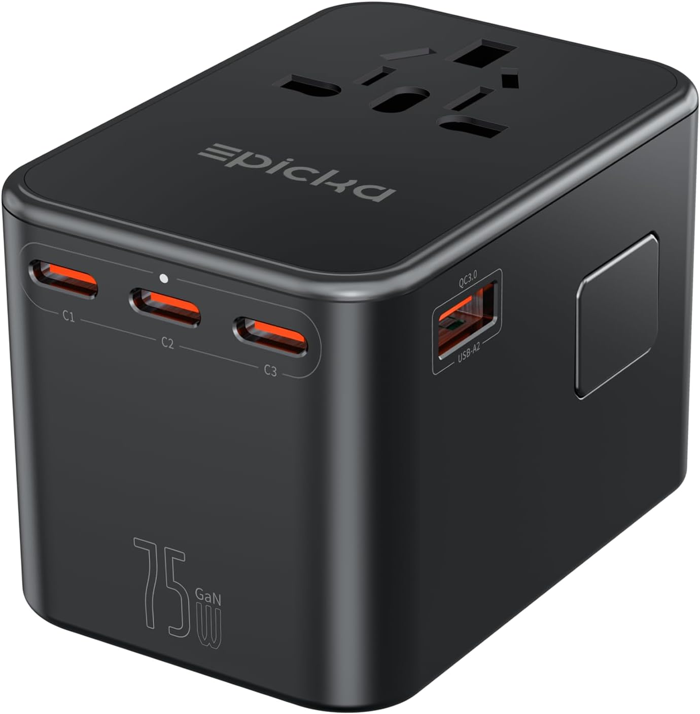 Detalle de EPICKA Reiseadapter Weltweit TA-105 Max