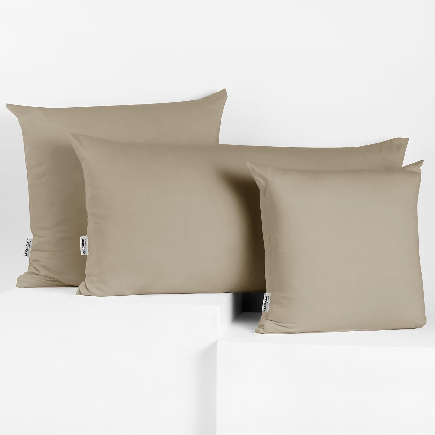 Thumbnail 5 de DecoKing Kissenbezug 80×80 cm Jersey, 100% Baumwolle