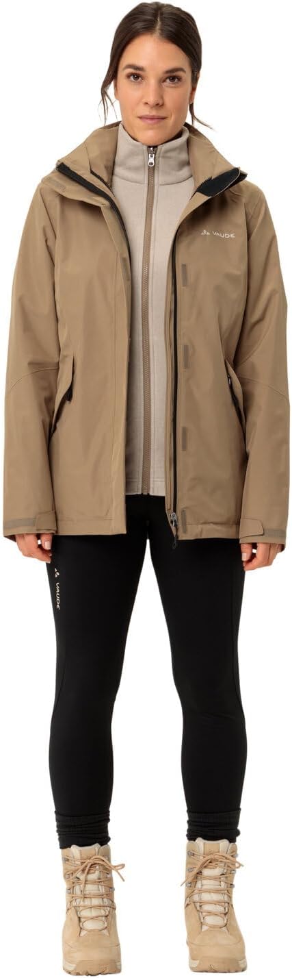 Thumbnail 4 de VAUDE Rosemoor 3-in-1 Regenjacke für Damen – wasserdicht & vielseitig bei wechselhaftem Wetter